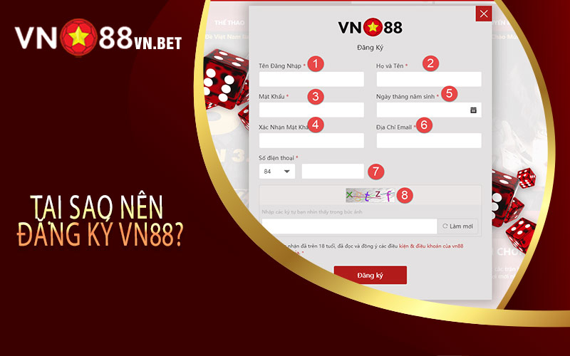 Tại sao nên đăng ký VN88?